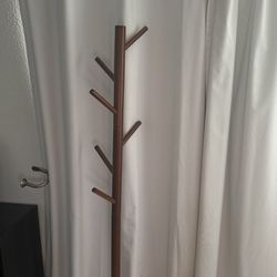 Wooden Coat Rack 
