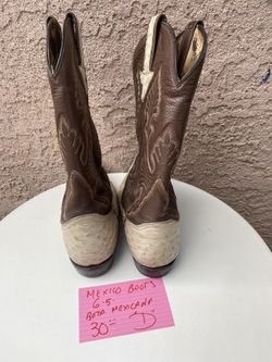 6:5 Merida Mexican Botas De Piel