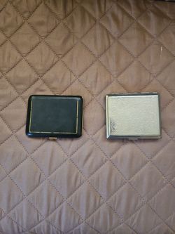 Two vintage cigarette cases