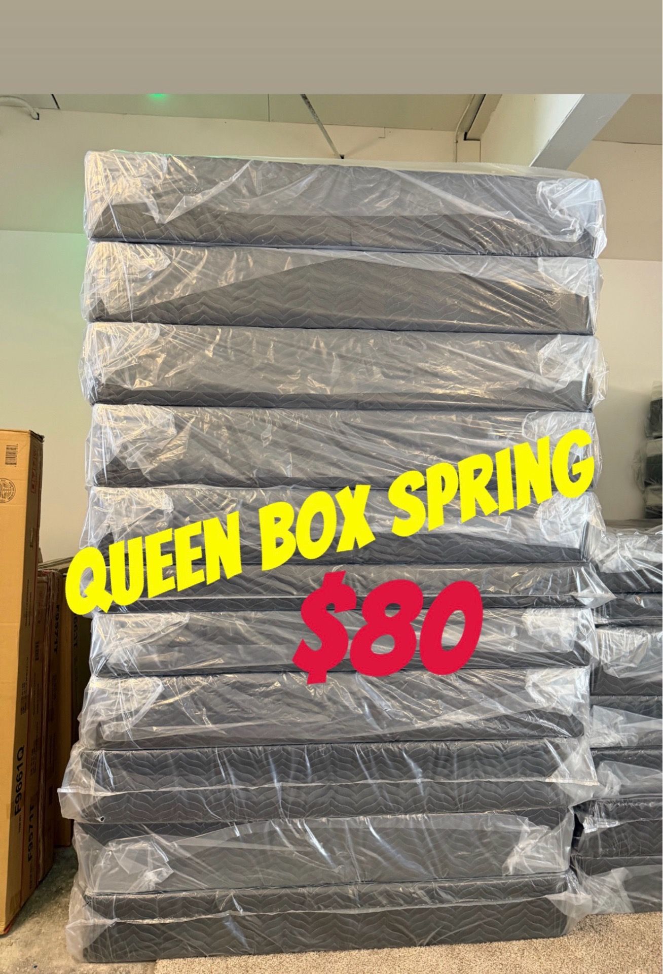 Queen size box spring
