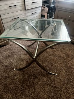 Glass tables