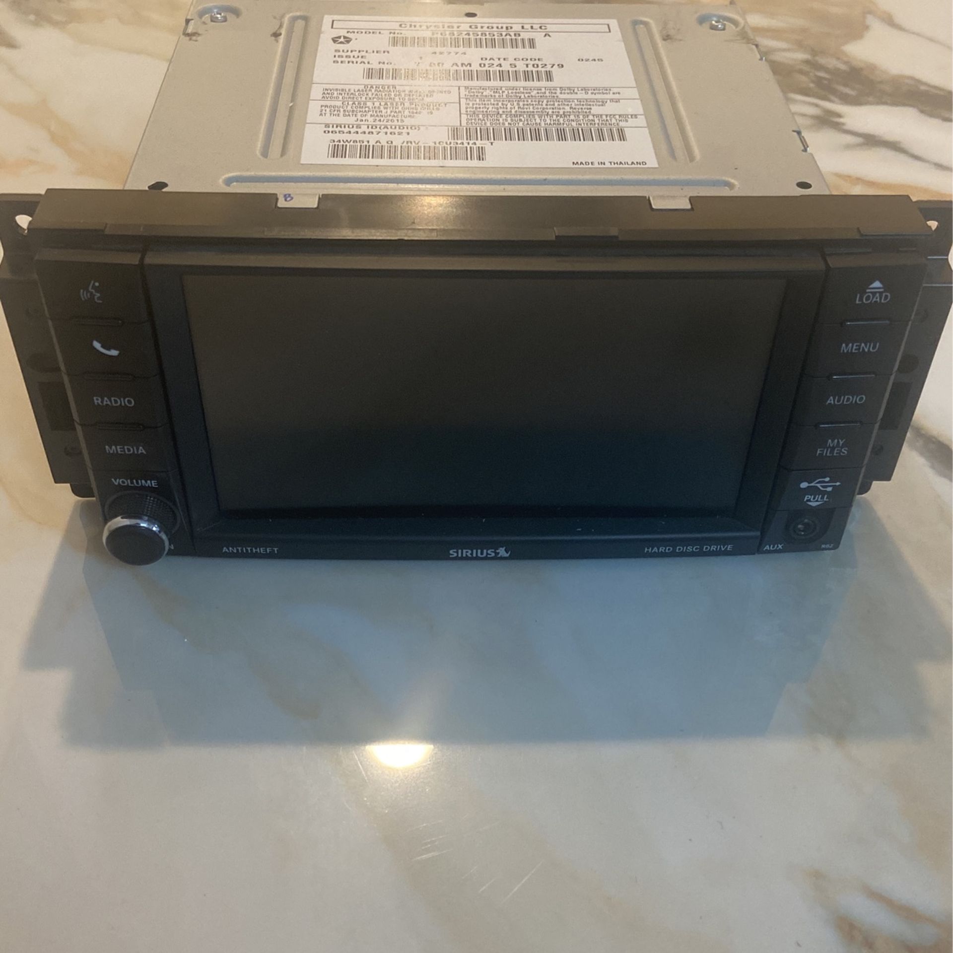 OEM Chrysler Jeep Dodge Radio