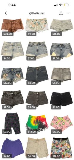 Shorts galore!!!