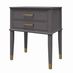 GREY NIGHSTAND