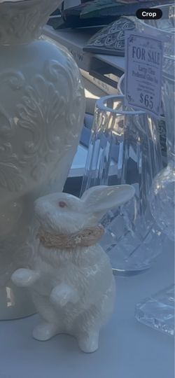 Cute ceramic Easter bunny decoration