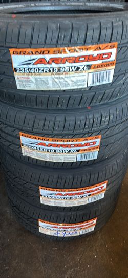235/40/19 arroyo grande sport 🔥new