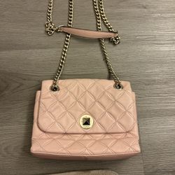 Kate Spade Handbag Small Quilted Light Pink
