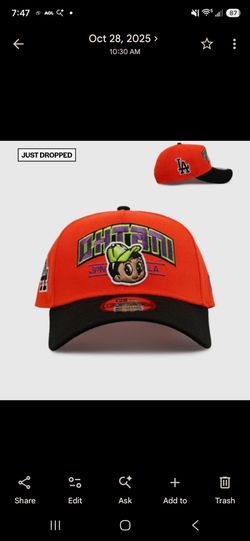 OHTANI ORIGANAL LA DODGERS HAT