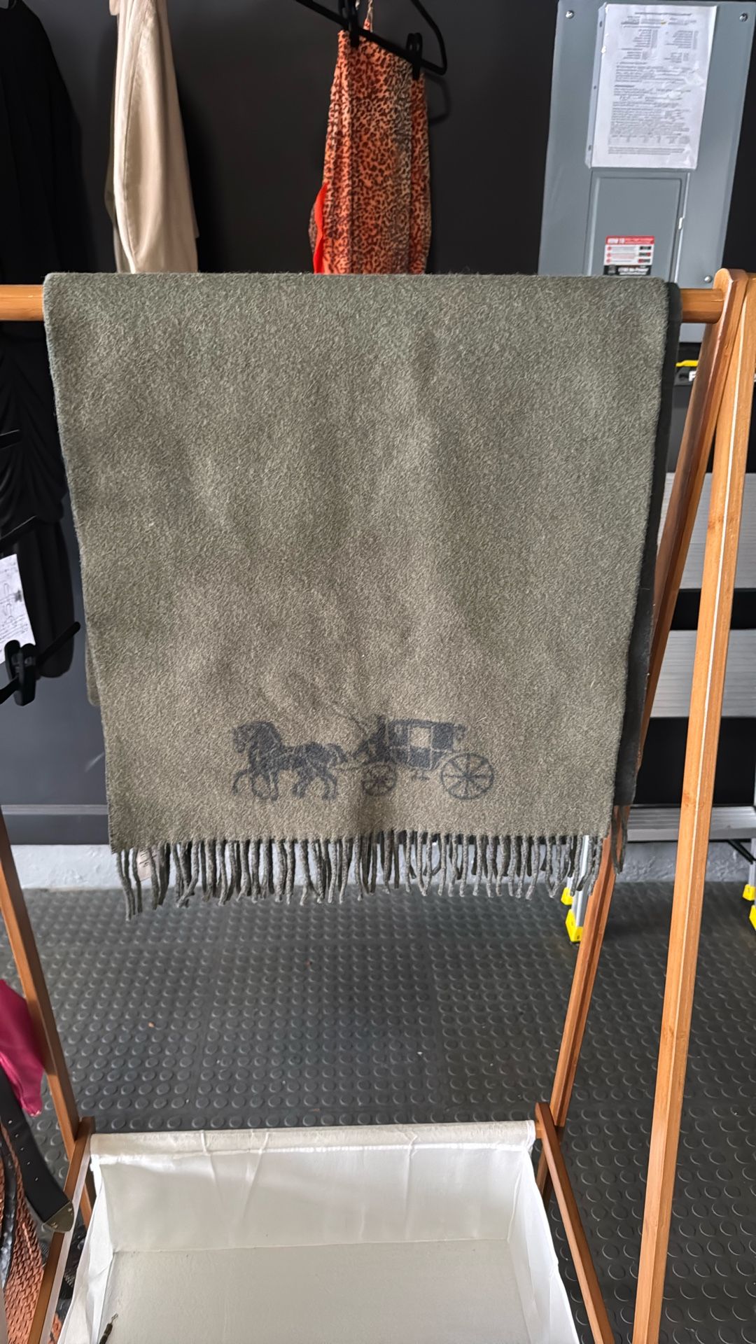 Coach Wool Scarf