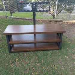 TV Stand With Rack