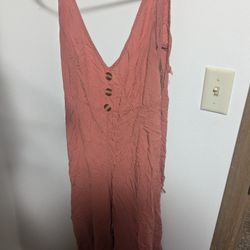 One Piece Jumpsuit Peachy Orange 
