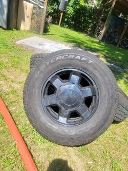 17s 6x139.7 chevy silverado sierra wheels