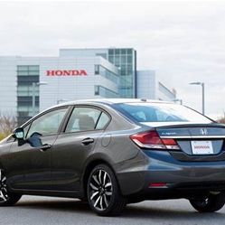 2013 Honda Civic Sedan Trunk And Tail Lights