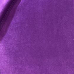 100% cotton velvet plum purple fabric yardage