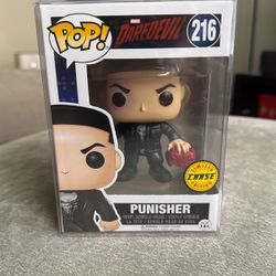 Marvel Funko Pop Daredevil Punisher Chase 