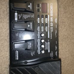 BOSS ME-25 Multi-Effect Pedal Guitar Effects Processor 