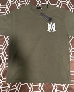 AMIRI Core Logo T-Shirt – Dark Sage Green