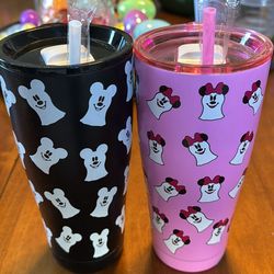Halloween Disney Tumbler Cups- Set of 2