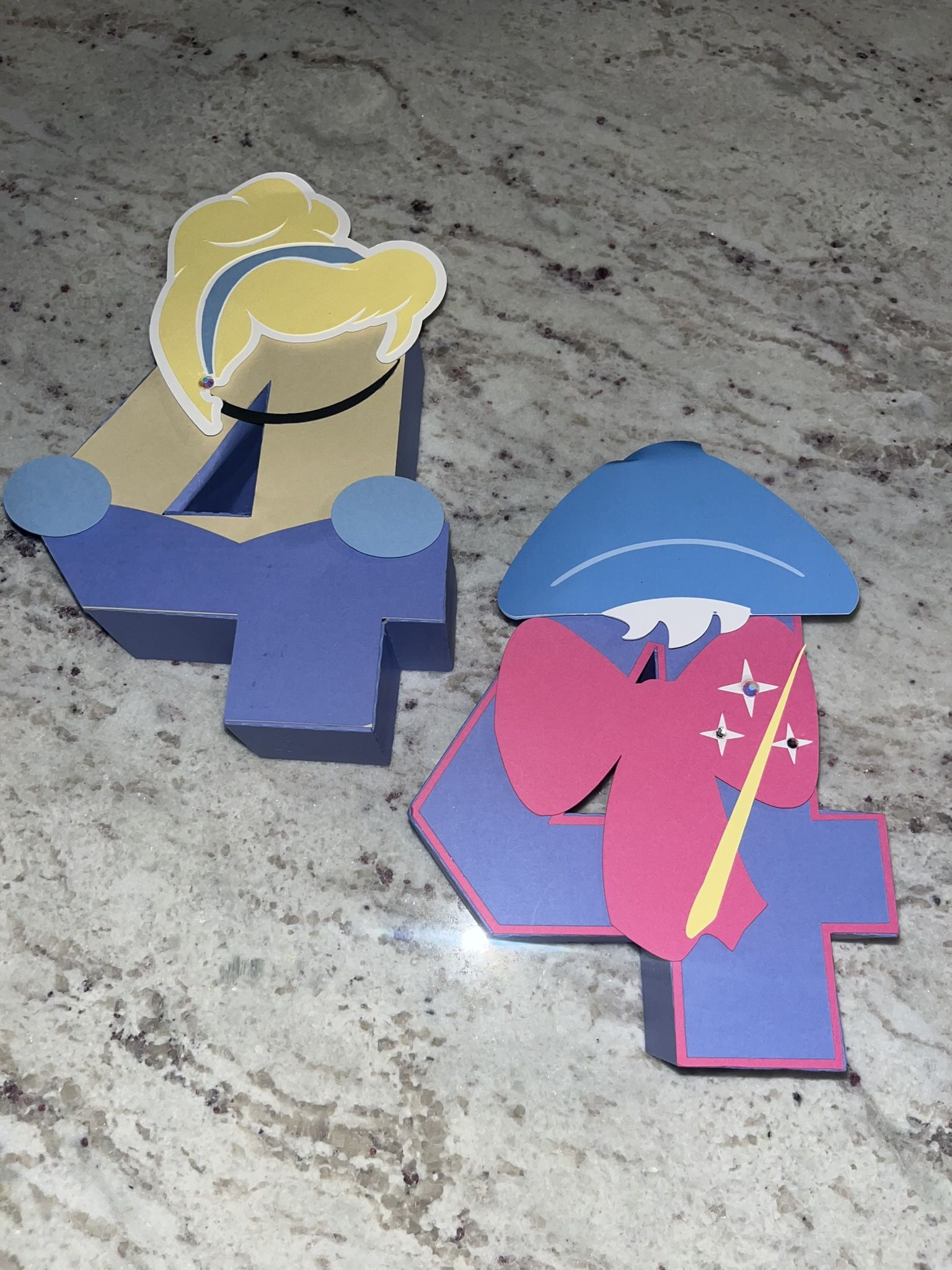 Lot If 2 Cinderella Party Decorations