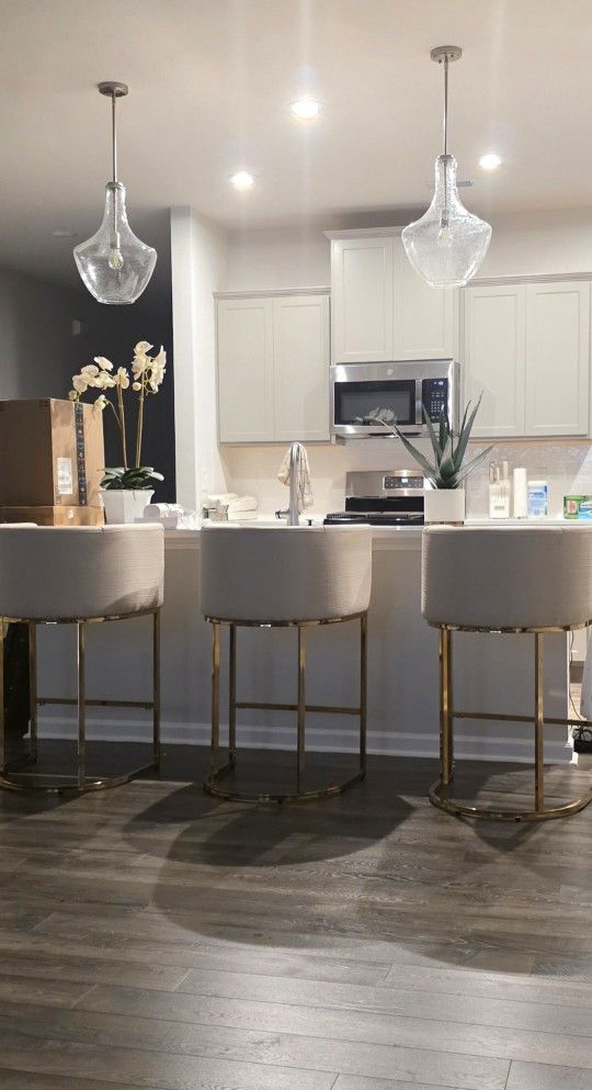 3 Brand New Counter Height Stools