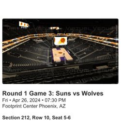 Suns Playoff Round 1 Tickets