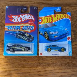 Honda CIVIC SI and Honda CR-X Hot Wheels 