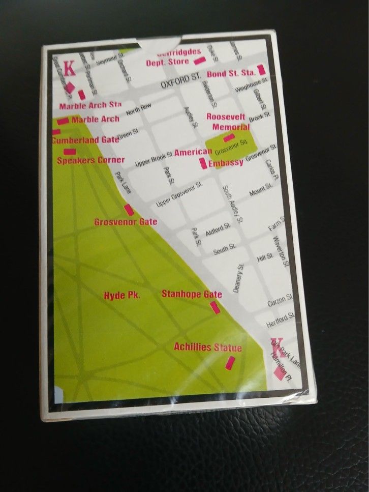London Design Playing Cards - sealed single deck
