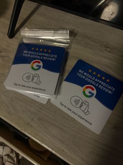 Google Review NFC Tap Cards – Pack