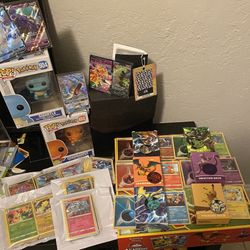 Pokémon! Mega Bulk, Over 730 Cards, 2 Funko Pops & More