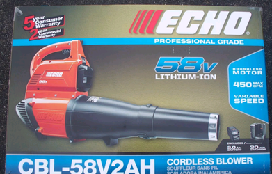 Echo CBL-58V2AH 58v Professional Grade Cordless Brushless Blower
