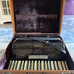 Vintage Accordion From Italy 