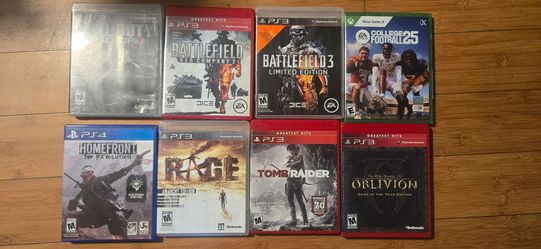 Games for sale ps3 and Xbox series x