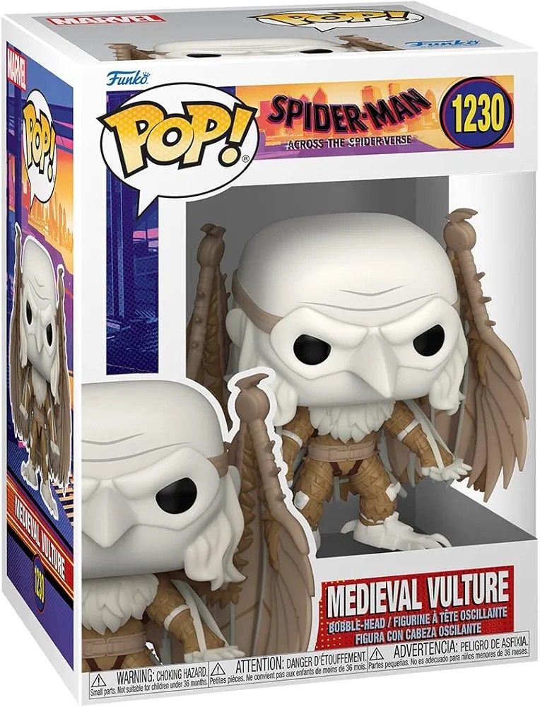 MEDIEVAL VULTURE | SPIDER-MAN: ACROSS THE SPIDER-VERSE VINYL FIGURE #1230 | NEW IN BOX