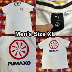 Puma XO The Weeknd White Short Sleeve T-Shirt Men’s Size XL