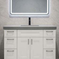 Bathroom vanity custom made
