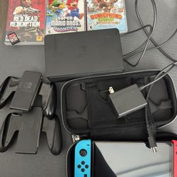 Nintendo Switch + Games