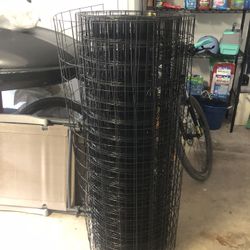 Black Welded Wire Fence  