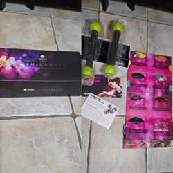 Zumba Exhilarate DVD Fitness Program w Toning Sticks