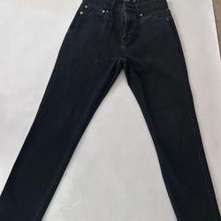 Men Hollister Washed Black Jeans W 28 L 30