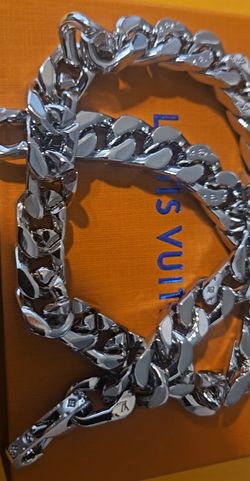 Monogram Sterling Silver Necklace