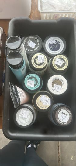 Chalk Matte Paint Lot – Mixed Colors