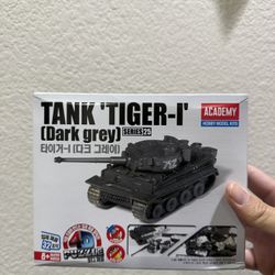 ACADEMY HOBBY MODEL KITS - TANK ‘TIGER-1’ (Dark GREY)