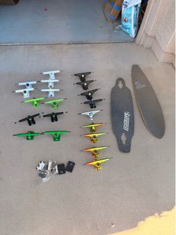 LONGBOARD LOT NOS Boards Trucks