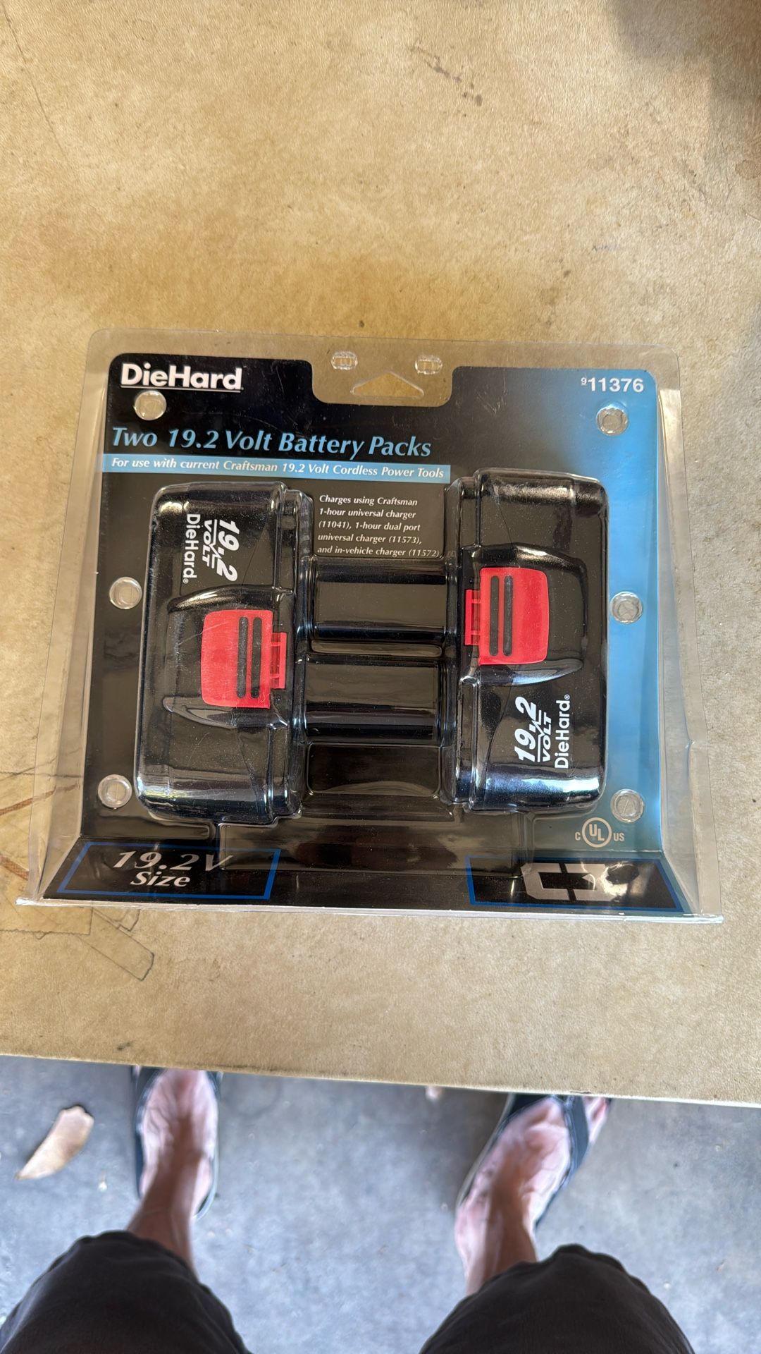 New Craftsman 19.2v Batteries