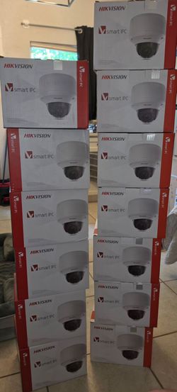 Hikvision Outdoor Network Dome Cameras NEW