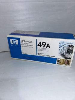 GENUINE HP 49A BLACK Q5949A TONER PRINT CARTRIDGE LJ 1160 1(contact info removed) 3392
