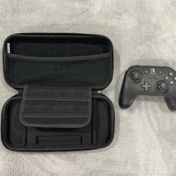 Wireless Nintendo Switch Controller + Travel Case