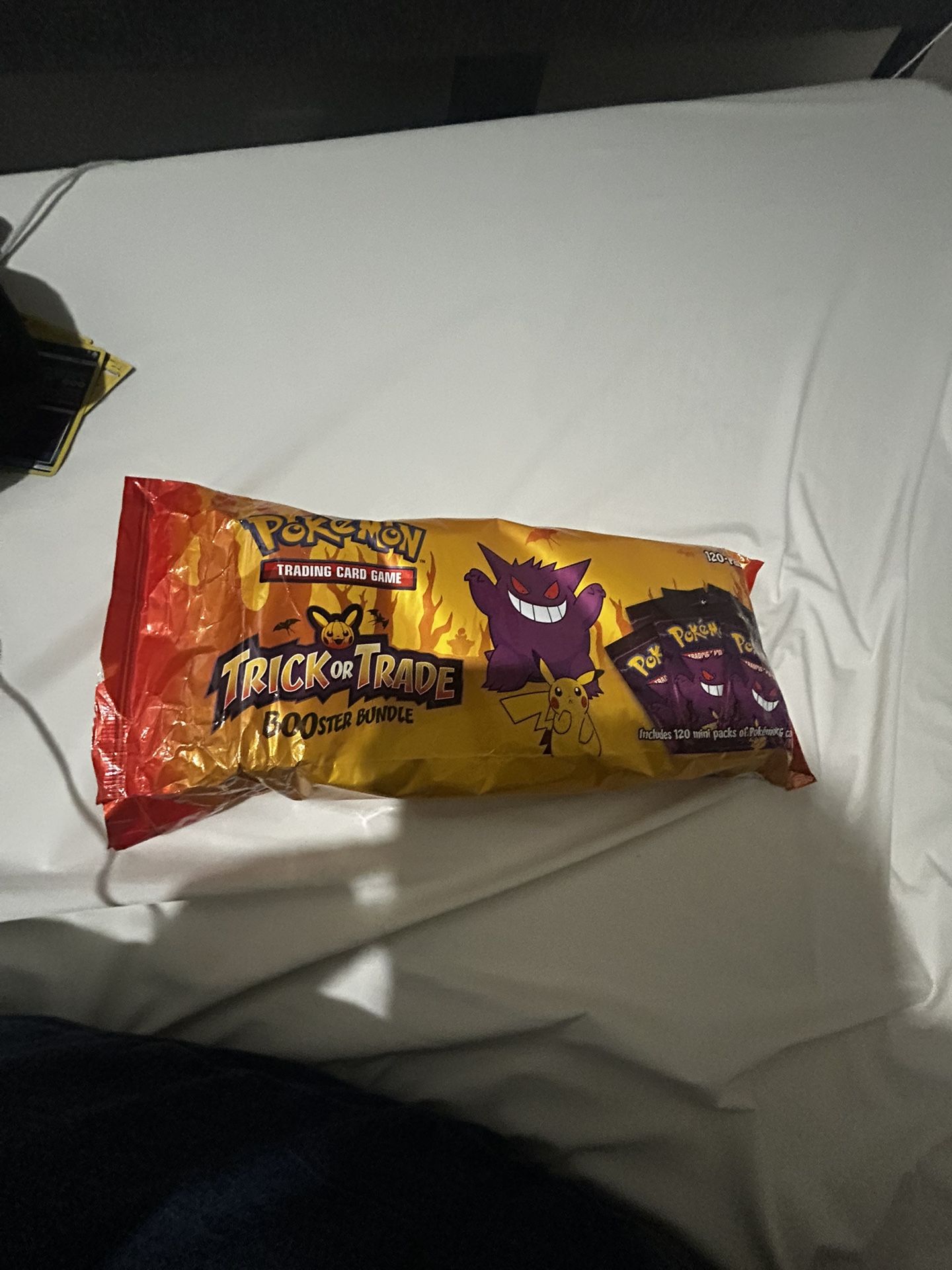 106 UNOPENED MINI packs of pokemon cards