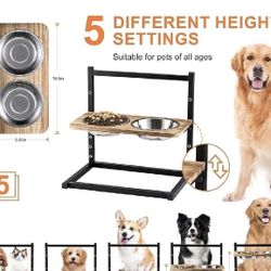 Elevated Dog Bowl Stainless Steel 🐕🐶