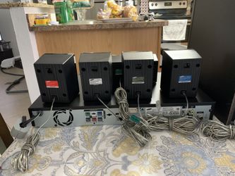 Samsung Blu-ray Disc - system. 5.1-channel surround left & right, back right and left center & subwoofer